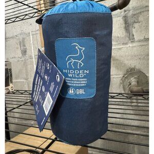 “Double Travel Hammock” Hidden Wild - 400lb Capacity  Weighs 1.75lb Nylon New